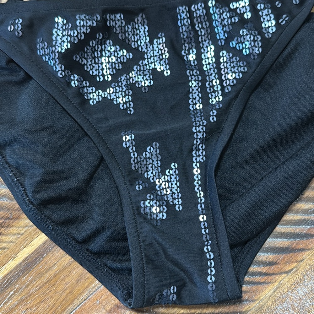 Charcole Sequin Bikini - Picture 8 of 12